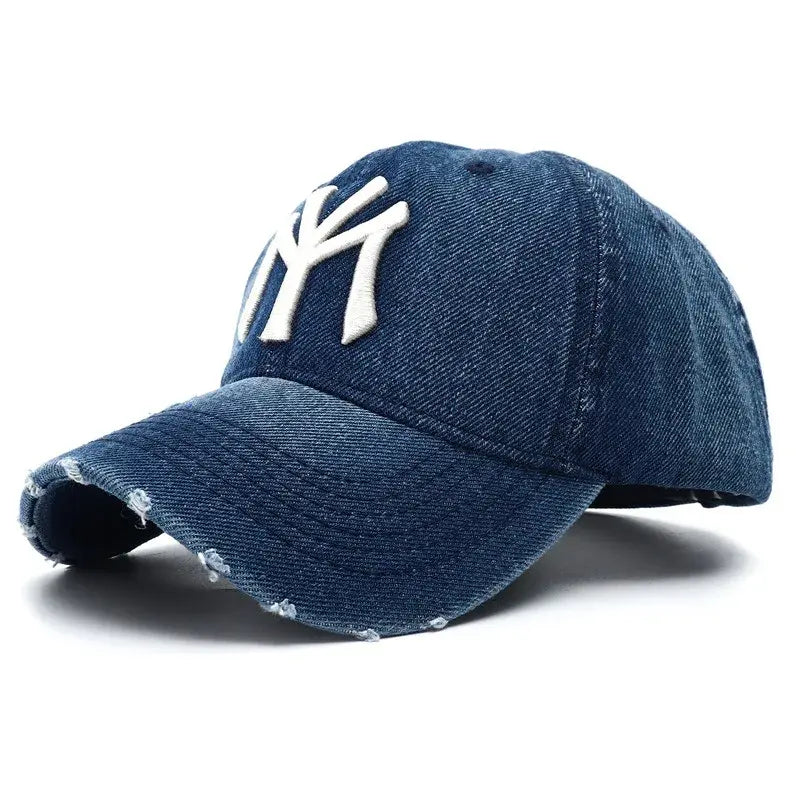 NY Denim Trucker Hat