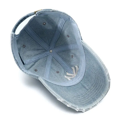 NY Denim Trucker Hat