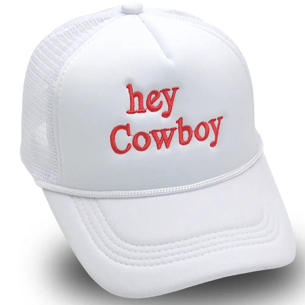 Hey Cowboy Trucker Hat