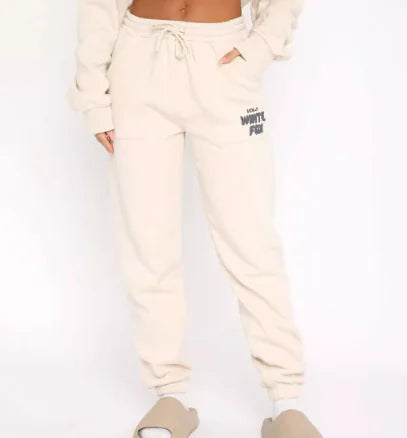 White Fox Sweatpants